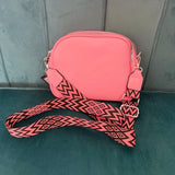 Borsa rosa con tracolla