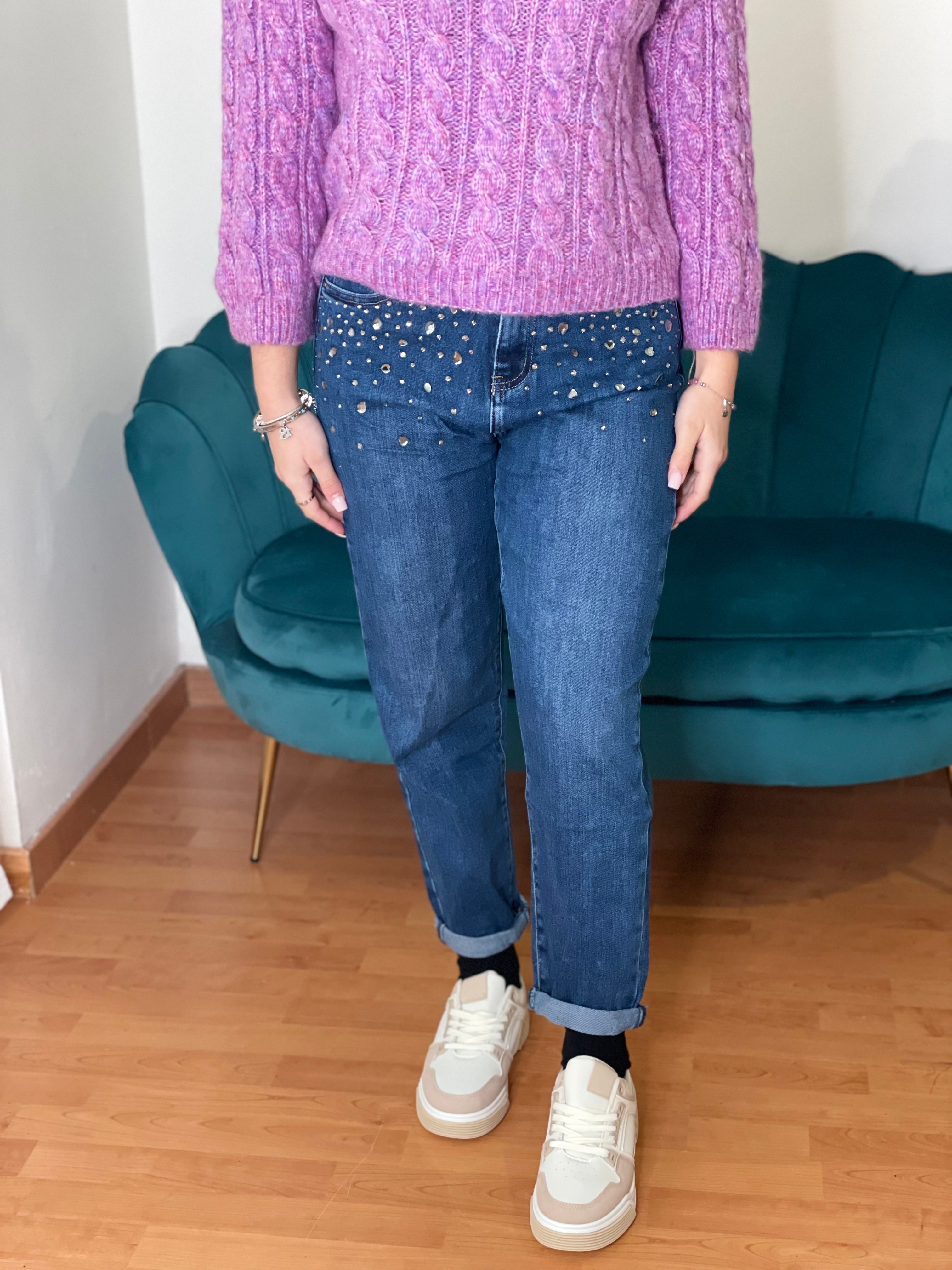 Jeans mom fit