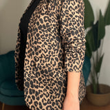 Blazer animalier