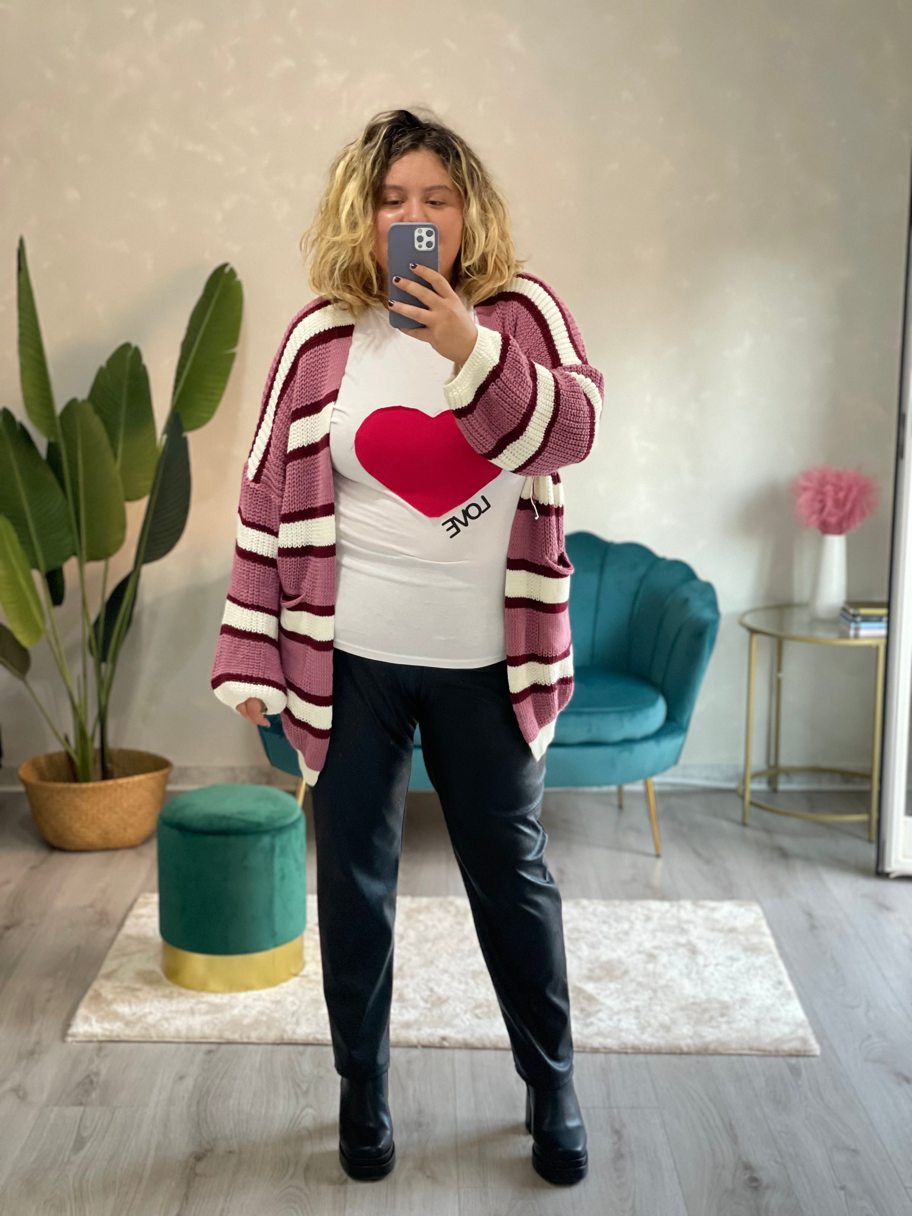 Pantalone ecopelle